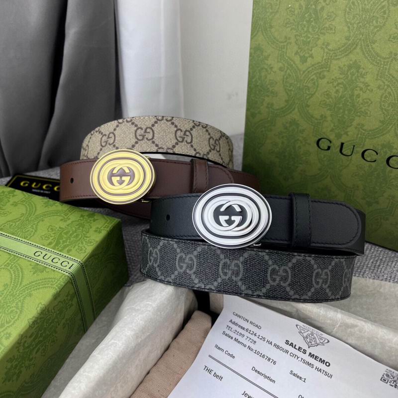 Gucci Belt 30mmX95-115cm 7D31